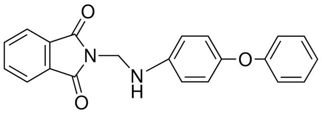 2-((4-PHENOXY-PHENYLAMINO)-METHYL)-ISOINDOLE-1,3-DIONE