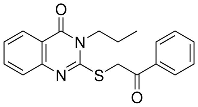 2-((2-OXO-2-PHENYLETHYL)THIO)-3-PROPYL-4(3H)-QUINAZOLINONE