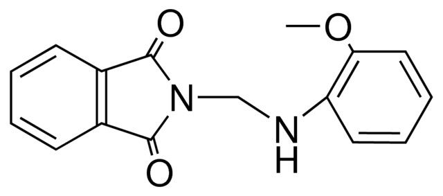 2-((2-METHOXY-PHENYLAMINO)-METHYL)-ISOINDOLE-1,3-DIONE