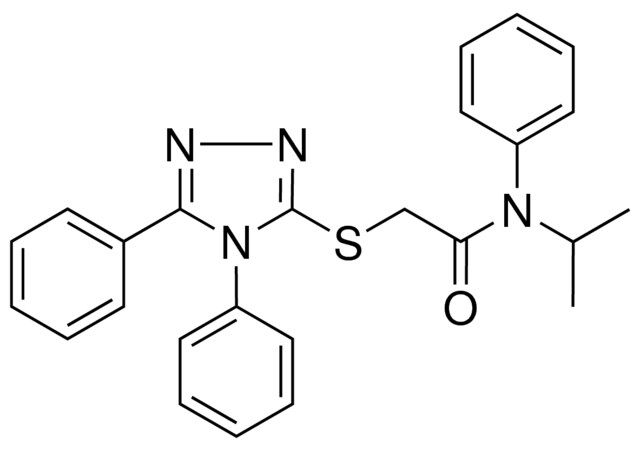 2-((4,5-DIPHENYL-4H-1,2,4-TRIAZOL-3-YL)THIO)-N-ISOPROPYL-N-PHENYLACETAMIDE