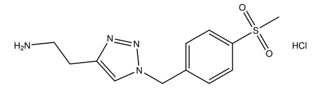 2-(1-(4-(Methylsulfonyl)benzyl)-1H-1,2,3-triazol-4-yl)ethan-1-amine hydrochloride