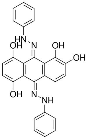 1,2,5,8-TETRAHYDROXY-9,10-ANTHRACENEDIONE BIS(PHENYLHYDRAZONE)