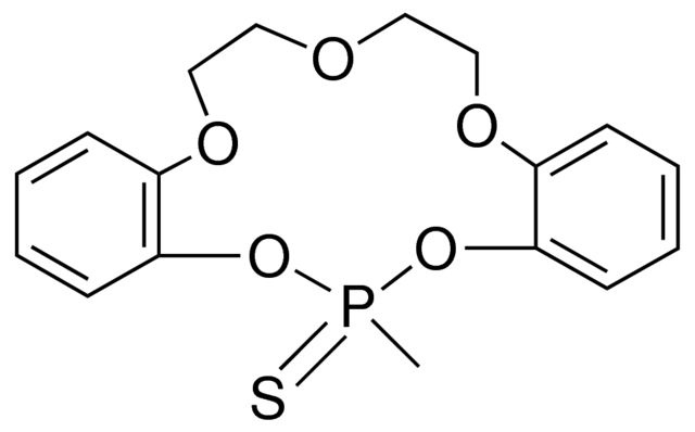 17-METHYL-6,7,9,10-TETRAHYDRODIBENZO[D,M][1,3,6,9,12,2]PENTAOXAPHOSPHACYCLOTETRADECINE 17-SULFIDE