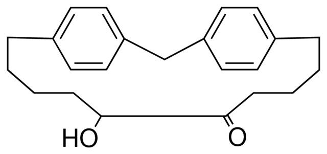 12-HO-TRICYCLO(15.2.2.2(3,6))TRICOSA-1(20),3(23),4,6(22),17(21),18-HEXAEN-11-ONE