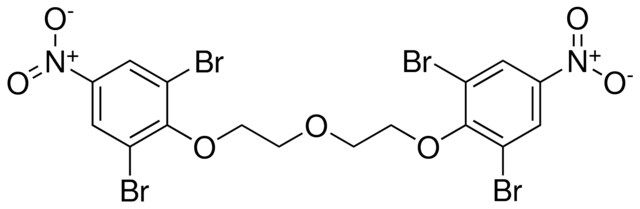 1,3-DIBROMO-2-{2-[2-(2,6-DIBROMO-4-NITROPHENOXY)ETHOXY]ETHOXY}-5-NITROBENZENE