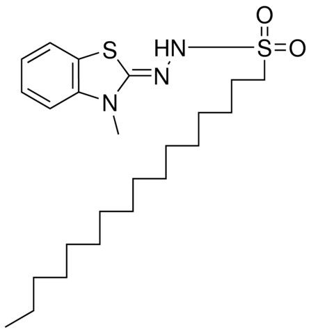 1-HEXADECANESULFONIC ACID (3-METHYL-2-BENZOTHIAZOLINYLIDENE)HYDRAZIDE