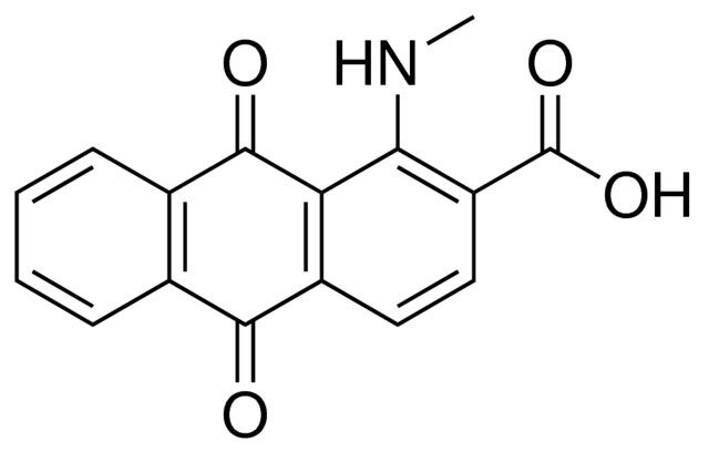 1-METHYLAMINO-9,10-DIOXO-9,10-DIHYDRO-ANTHRACENE-2-CARBOXYLIC ACID