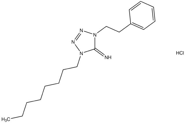 1-octyl-4-(2-phenylethyl)-1,4-dihydro-5H-tetraazol-5-imine hydrochloride