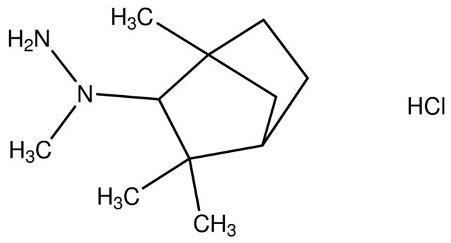 1-methyl-1-(1,3,3-trimethylbicyclo[2.2.1]hept-2-yl)hydrazine hydrochloride