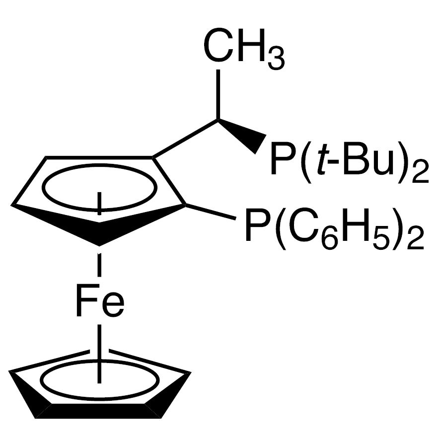 (2R)-1-[(1R)-1-[Bis-tert-butylphosphino]ethyl]-2-(diphenylphosphino)ferrocene