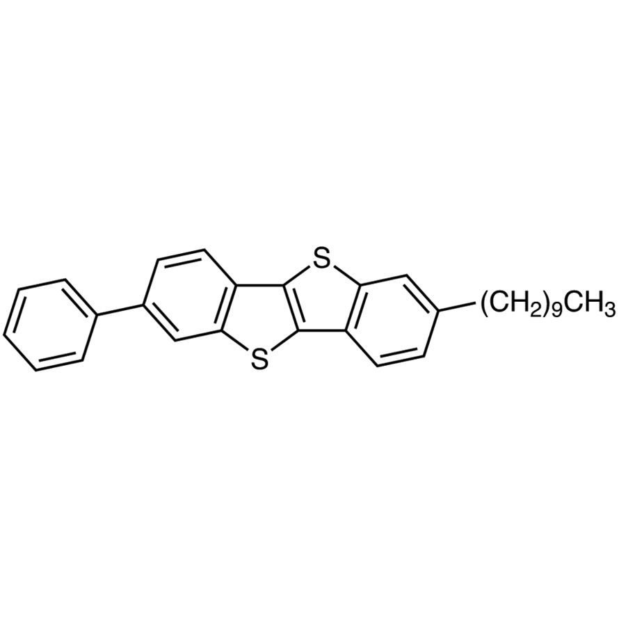 2-Decyl-7-phenyl[1]benzothieno[3,2-b][1]benzothiophene [for organic electronics]