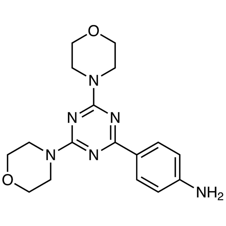 4-(4,6-Dimorpholino-1,3,5-triazin-2-yl)aniline