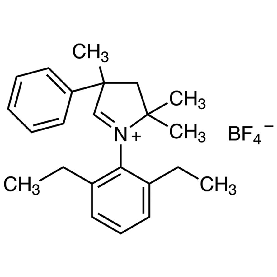 1-(2,6-Diethylphenyl)-2,2,4-trimethyl-4-phenyl-3,4-dihydro-2H-pyrrol-1-ium Tetrafluoroborate