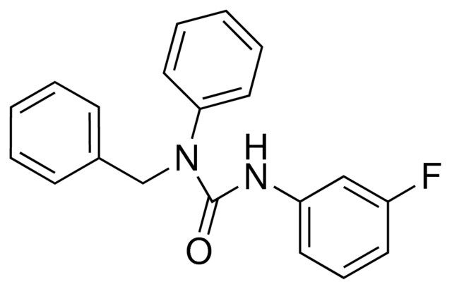 1-BENZYL-3-(3-FLUOROPHENYL)-1-PHENYLUREA