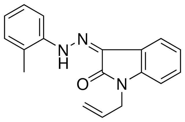 1-ALLYL-3-(O-TOLYL-HYDRAZONO)-1,3-DIHYDRO-INDOL-2-ONE