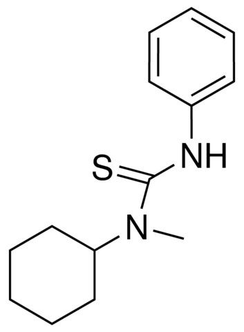 1-CYCLOHEXYL-1-METHYL-3-PHENYL-2-THIOUREA