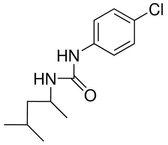 1-(4-CHLOROPHENYL)-3-(1,3-DIMETHYLBUTYL)UREA