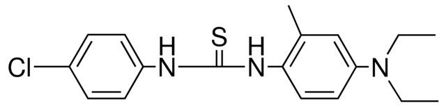 1-(4-CHLOROPHENYL)-3-(4-DIETHYLAMINO-ORTHO-TOLYL)-2-THIOUREA