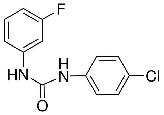 1-(4-CHLOROPHENYL)-3-(3-FLUOROPHENYL)UREA