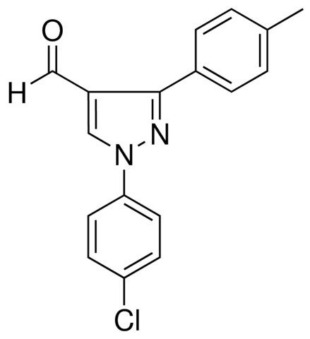 1-(4-CHLOROPHENYL)-3-(4-METHYLPHENYL)-1H-PYRAZOLE-4-CARBALDEHYDE