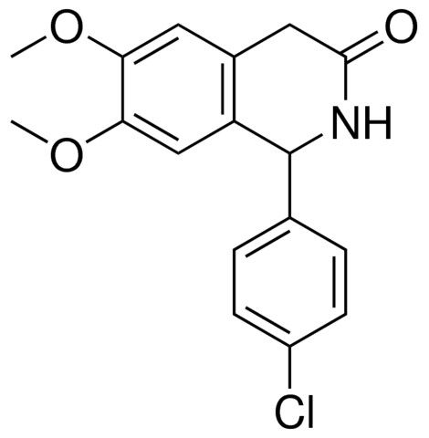 1-(4-CHLORO-PHENYL)-6,7-DIMETHOXY-1,4-DIHYDRO-2H-ISOQUINOLIN-3-ONE