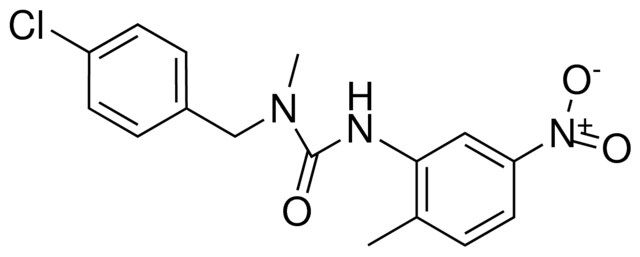 1-(4-CHLOROBENZYL)-1-METHYL-3-(2-METHYL-5-NITROPHENYL)UREA