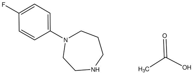 1-(4-Fluorophenyl)-1,4-diazepane acetate