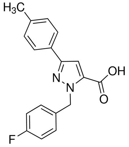 1-(4-Fluorobenzyl)-3-p-tolyl-1H-pyrazole-5-carboxylic acid