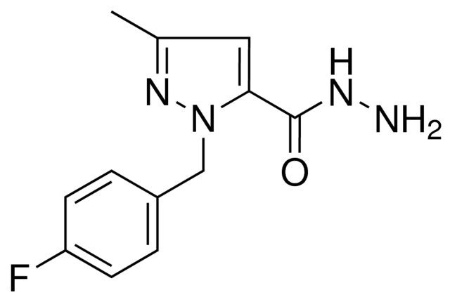 1-(4-FLUOROBENZYL)-3-METHYL-1H-PYRAZOLE-5-CARBOHYDRAZIDE