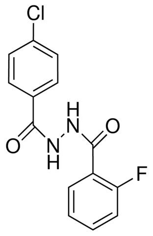 1-(4-CHLOROBENZOYL)-2-(2-FLUOROBENZOYL)HYDRAZINE