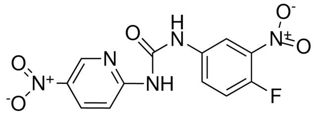 1-(4-FLUORO-3-NITROPHENYL)-3-(5-NITRO-2-PYRIDYL)UREA