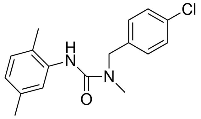 1-(4-CHLOROBENZYL)-1-METHYL-3-(2,5-XYLYL)UREA