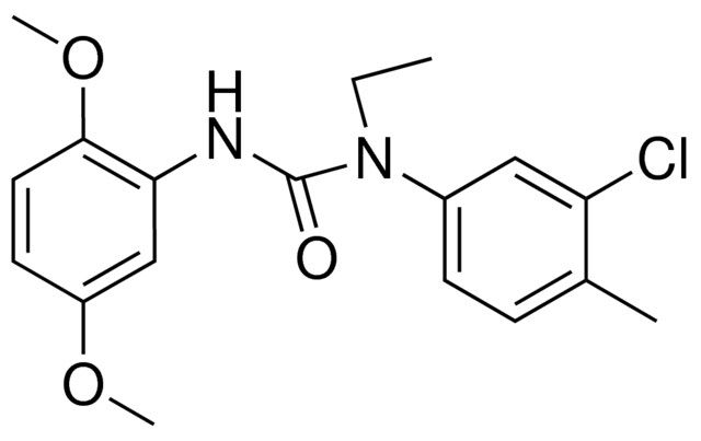 1-(3-CHLORO-4-METHYLPHENYL)-3-(2,5-DIMETHOXYPHENYL)-1-ETHYLUREA