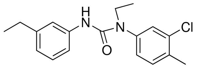 1-(3-CHLORO-4-METHYLPHENYL)-1-ETHYL-3-(3-ETHYLPHENYL)UREA