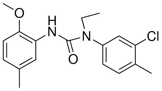 1-(3-CHLORO-4-METHYLPHENYL)-1-ETHYL-3-(2-METHOXY-5-METHYLPHENYL)UREA