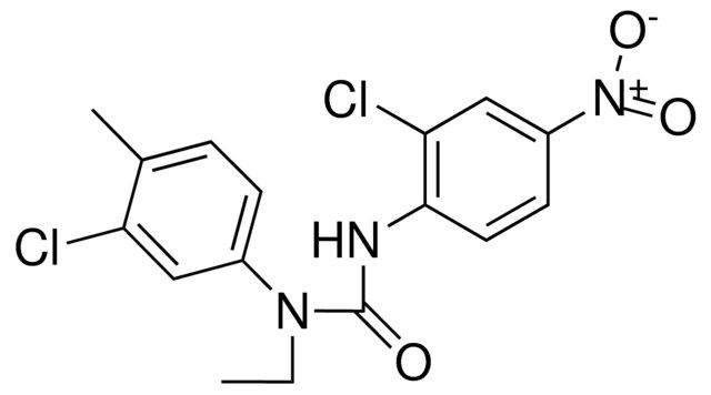 1-(3-CHLORO-4-METHYLPHENYL)-3-(2-CHLORO-4-NITROPHENYL)-1-ETHYLUREA