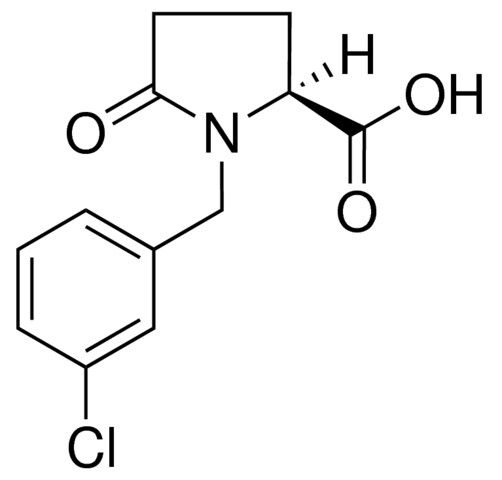 1-(3-CHLOROBENZYL)-5-OXOPROLINE