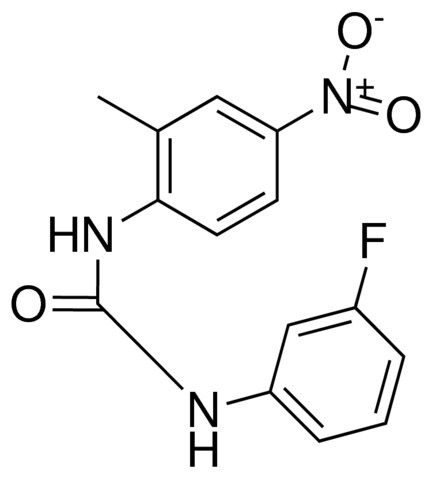 1-(3-FLUOROPHENYL)-3-(2-METHYL-4-NITROPHENYL)UREA