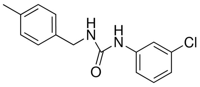 1-(3-CHLOROPHENYL)-3-(4-METHYLBENZYL)UREA