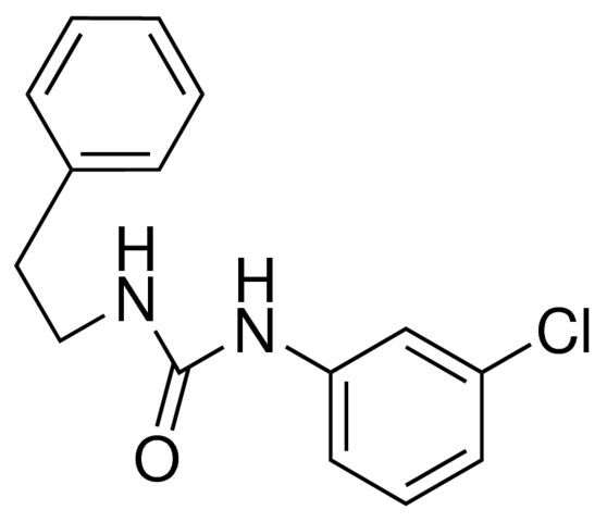 1-(3-CHLOROPHENYL)-3-PHENETHYLUREA