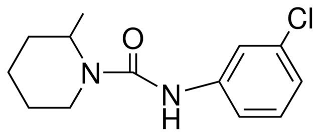 1-(3-CHLOROPHENYLCARBAMOYL)-2-METHYLPIPERIDINE