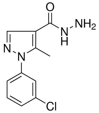 1-(3-CHLOROPHENYL)-5-METHYL-1H-PYRAZOLE-4-CARBOHYDRAZIDE