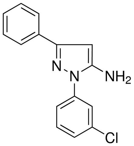 1-(3-CHLOROPHENYL)-3-PHENYL-1H-PYRAZOL-5-YLAMINE