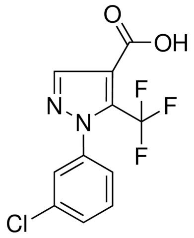 1-(3-CHLOROPHENYL)-5-(TRIFLUOROMETHYL)-1H-PYRAZOLE-4-CARBOXYLIC ACID