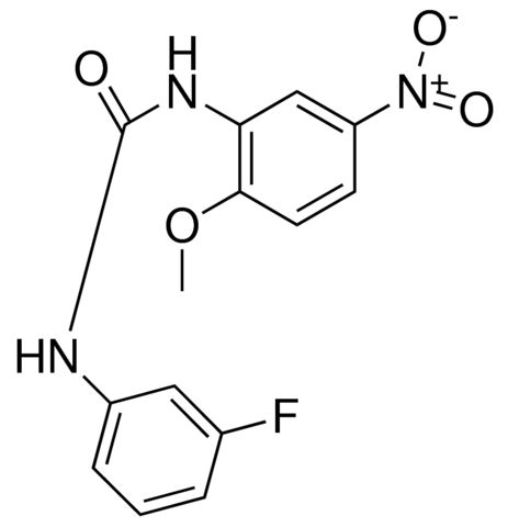 1-(3-FLUOROPHENYL)-3-(2-METHOXY-5-NITROPHENYL)UREA