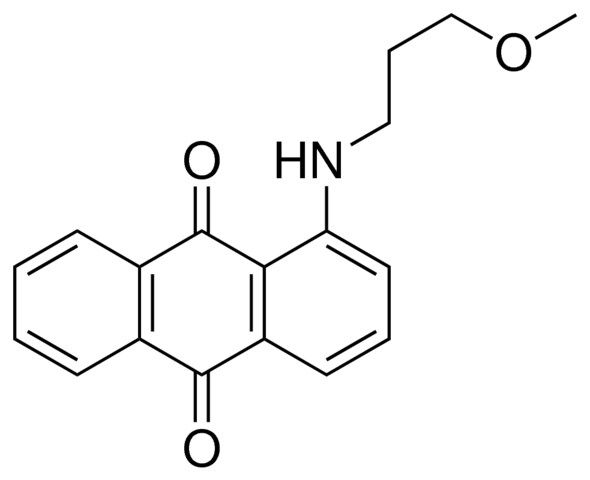 1-(3-METHOXY-PROPYLAMINO)-ANTHRAQUINONE