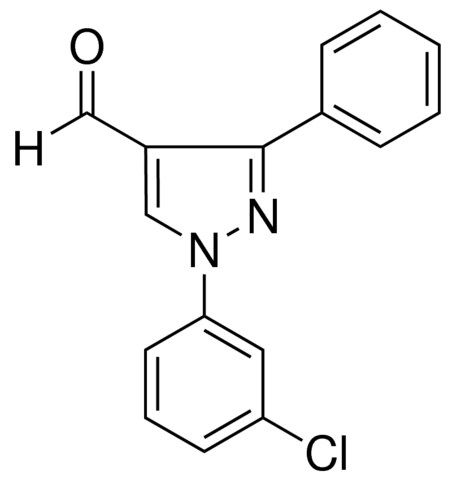 1-(3-CHLOROPHENYL)-3-PHENYL-1H-PYRAZOLE-4-CARBALDEHYDE