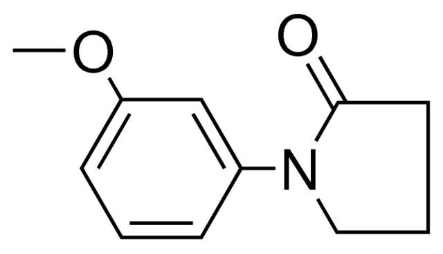 1-(3-METHOXY-PHENYL)-PYRROLIDIN-2-ONE