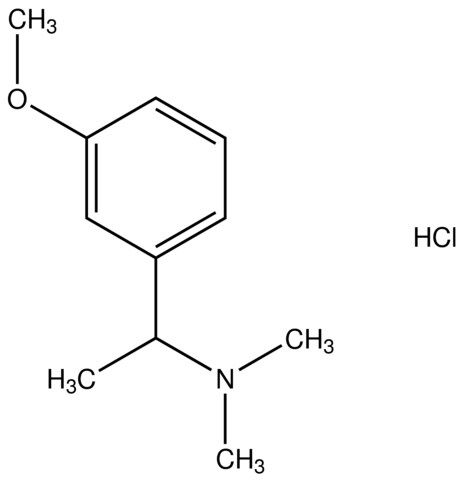 1-(3-methoxyphenyl)-N,N-dimethylethanamine hydrochloride