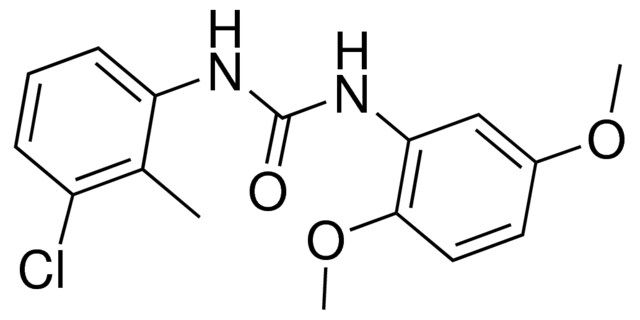 1-(3-CHLORO-2-METHYLPHENYL)-3-(2,5-DIMETHOXYPHENYL)UREA